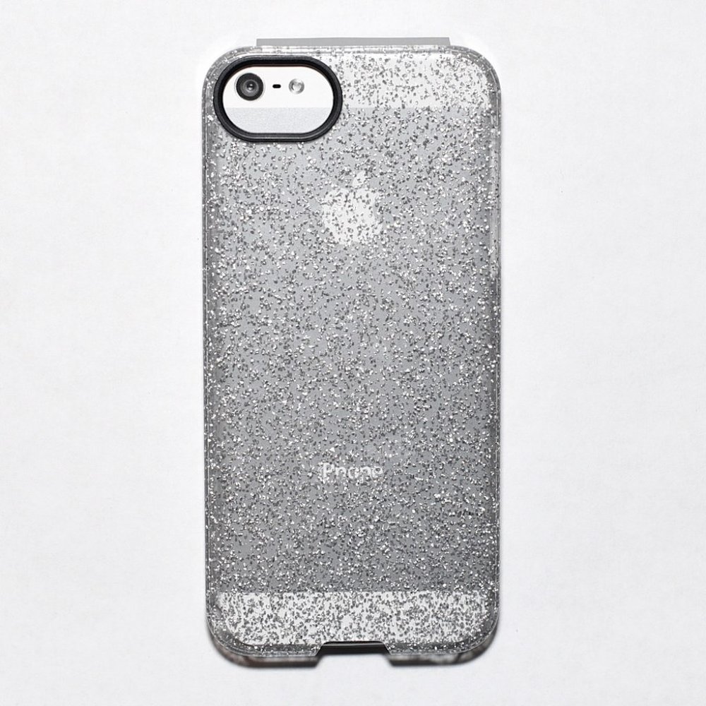 Agent 18 Clear Sparkle iPhone 5/5S/SE Slim Case